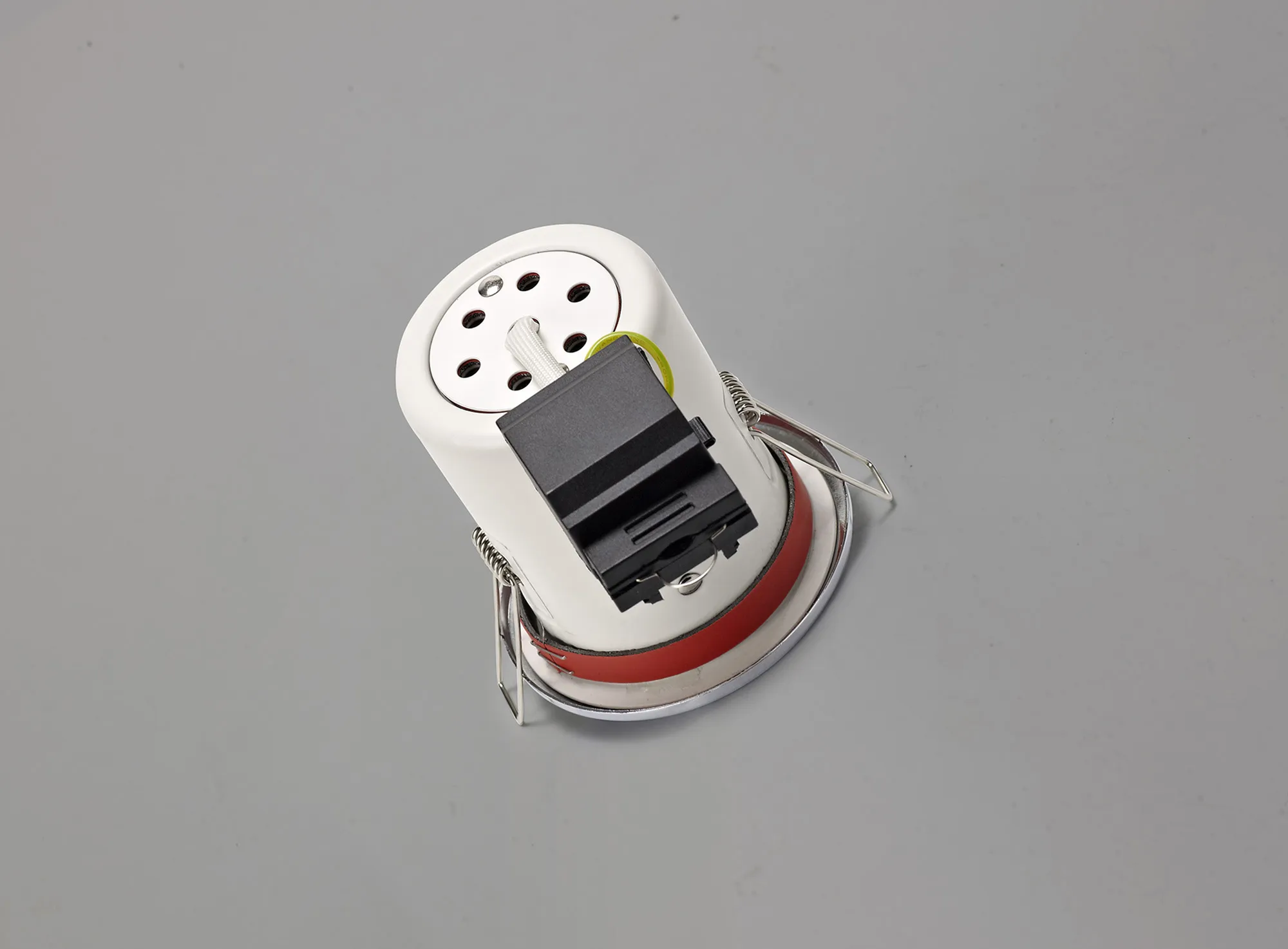 Agni Adjustable Fire Rated Downlight Polished Chrome D0442  Deco Agni